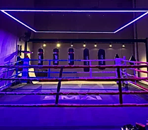 Inside Just Box Boxing Gym in Adelaide