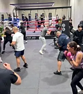 Boxing gym near me Adelaide group training at Just Box Kidman Park